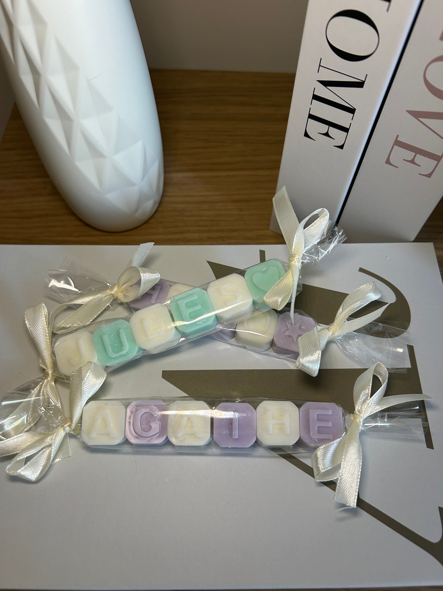 Fondants parfumés personnalisés