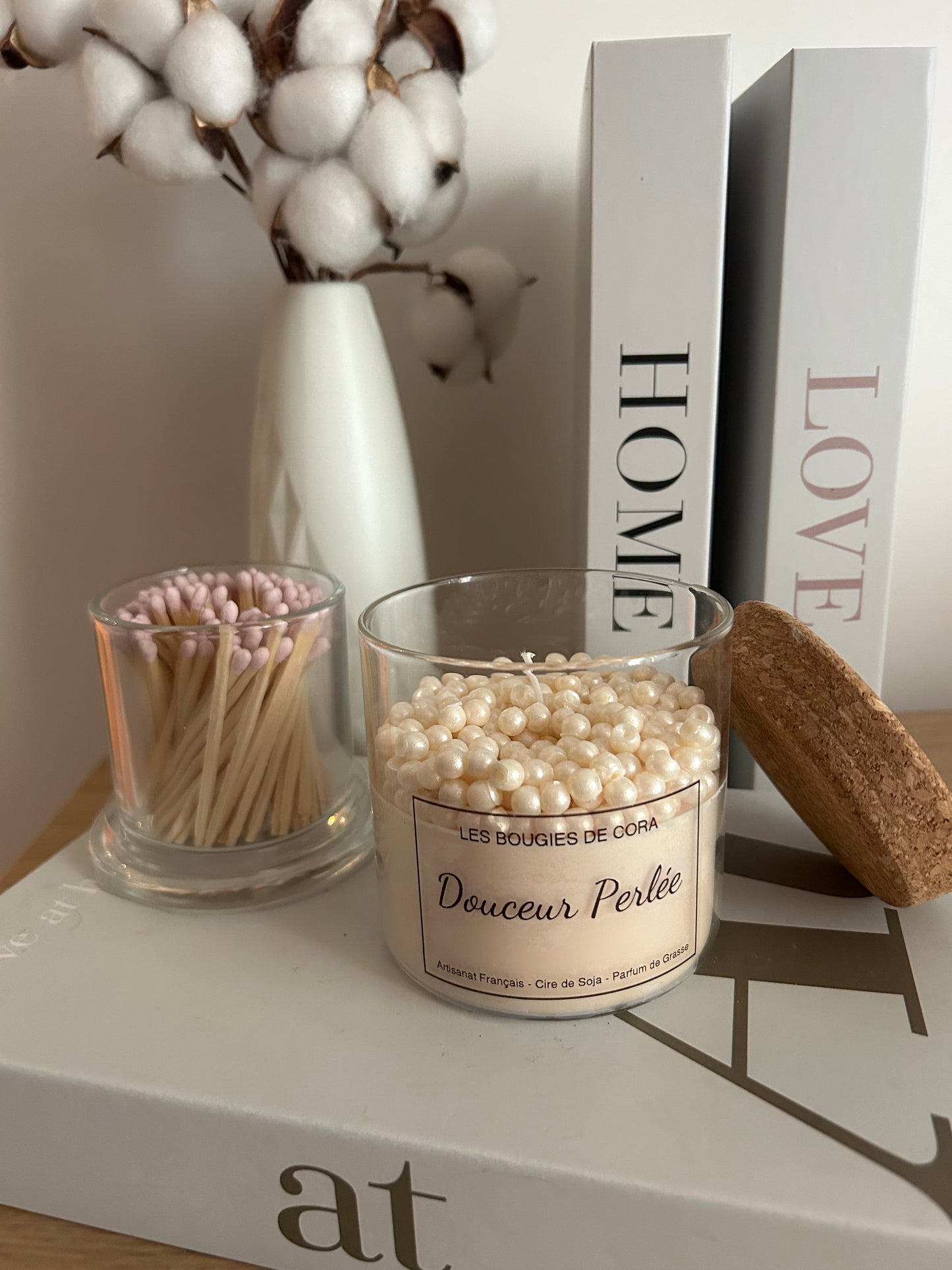 Bougie personnalisée