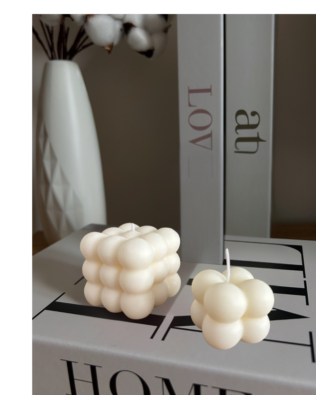 Duo de bougies : Jade & Emma