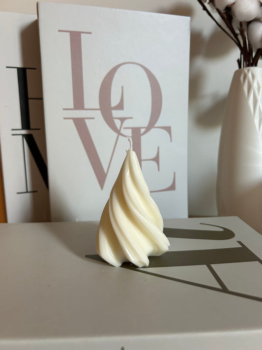 Bougie Sapin tourbillon