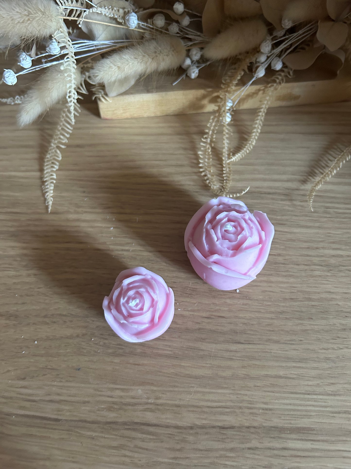 Duo de Bougies Rose