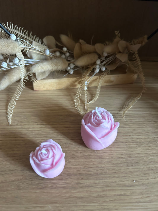 Duo de Bougies Rose