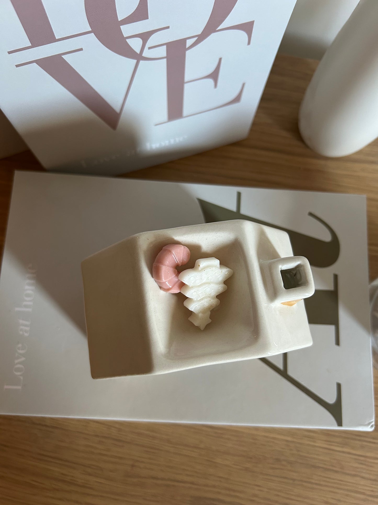 Brûleur Maison pain d’épice beige