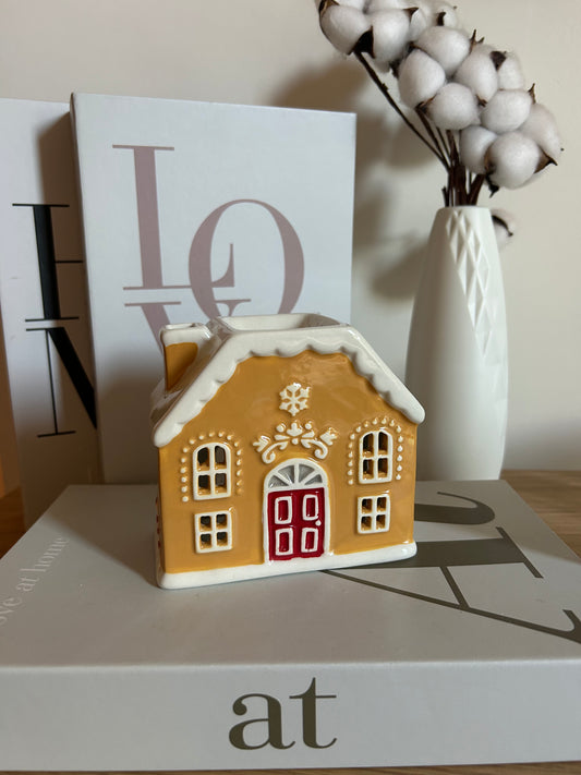Brûleur Maison pain d’épice beige